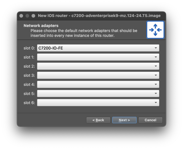 c7200 network adapter