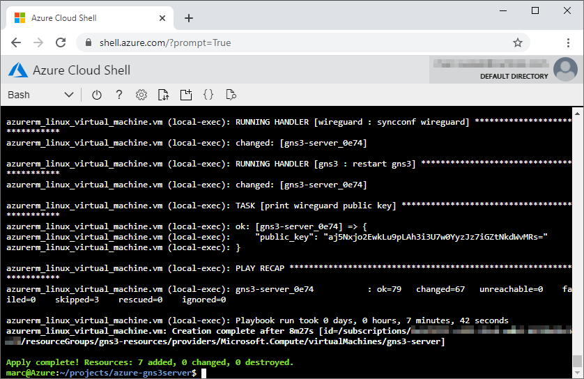 GNS3 automated deployment